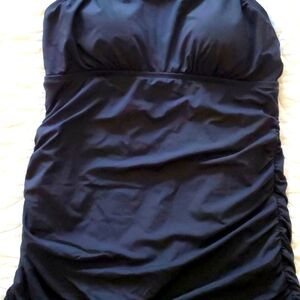 Jantzen size 12, Black, skirt style bathing suit